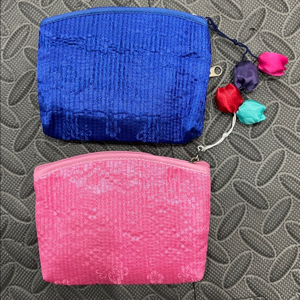 Colorful Striped Pouch Set - Picture 3 of 4